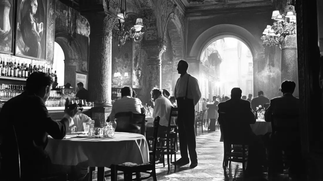 Venetian bar in 1950